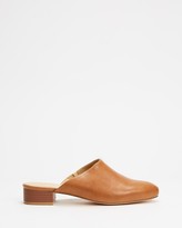 Thumbnail for your product : Spurr Women's Brown Mid-low heels - Coby Heels - Size 7 at The Iconic