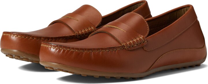 throttle leather penny loafer