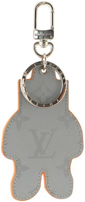 Louis Vuitton Spaceman Figurine Bag Charm and Key Holder Monogram Satellite  Canvas Silver in Leather/Canvas with Palladium-tone - US