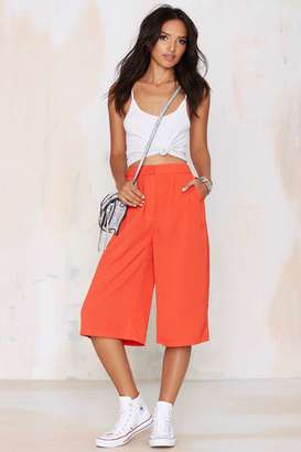 Nasty Gal Factory Cool Lots Culottes - Red