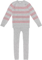 Thumbnail for your product : Loro Piana Kids Comfy cashmere leggings
