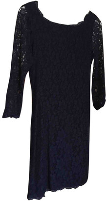 Diane von Furstenberg blue Lace Dresses