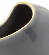 Thumbnail for your product : AERIN Paola Large Gilded-edge Ceramic Vase - Blue