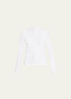 Thumbnail for your product : Veronica Beard Jeans Theresa Knit Ruched Turtleneck