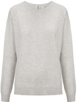 Thumbnail for your product : Whistles Popperback Cashmere Knit