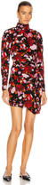 Thumbnail for your product : A.L.C. Marcel Dress in Black & Red Multi | FWRD