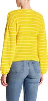 Thumbnail for your product : Abound Stripe Wrap Front Sweater