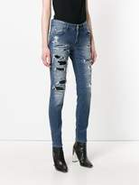 Thumbnail for your product : Just Cavalli distressed boyfriends jeans