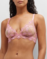 Thumbnail for your product : I.D. Sarrieri Scalloped Lace Triangle Bra