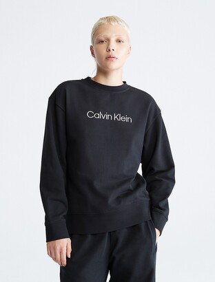 Calvin Klein Double Monogram Logo Sweatshirt - ShopStyle