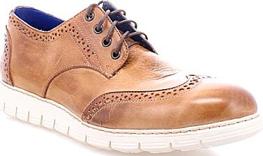 Bed Stu Men's Cayuga II Leather Wingtip Derby Oxfords