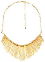 Thumbnail for your product : Charlotte Russe Metal Fringe Statement Necklace