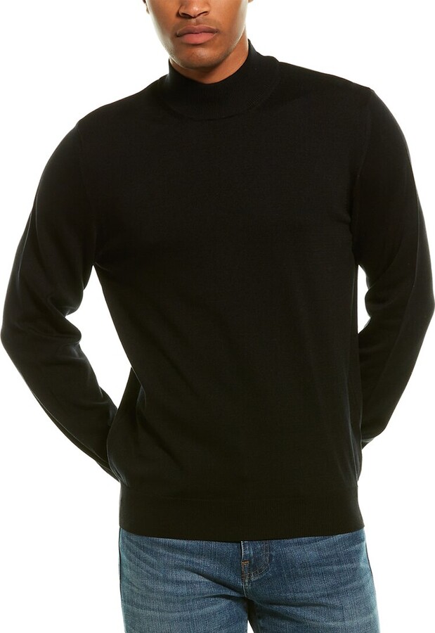Jeff Lawrence Mock Neck Sweater - ShopStyle