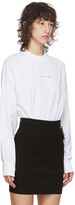 Thumbnail for your product : Alyx White Logo Long Sleeve T-Shirt