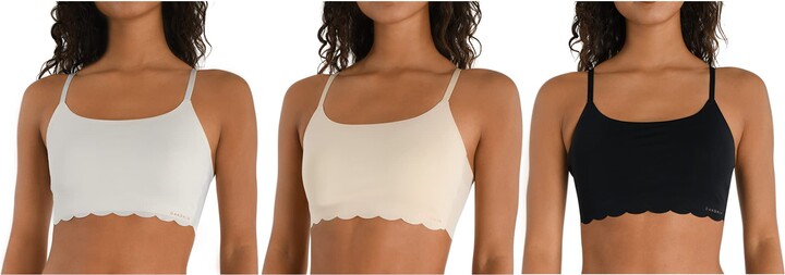Danskin Laser Wirefree Everyday Comfort Lounge Bralette with Removable Pads  - ShopStyle Bras