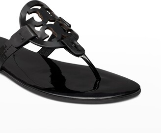 Tory Burch Miller Soft Patent Leather Sandals