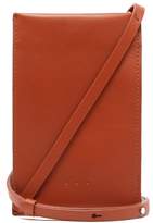 Thumbnail for your product : Aesther Ekme - Leather Iphone Case Cross Body Bag - Womens - Orange