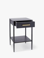 Thumbnail for your product : west elm Metalwork Bedside Table, Black