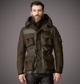 Thumbnail for your product : Belstaff ABBOTSFORD JACKET In Technical Canvas with Leather