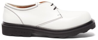 Marni Lace-up Leather Derby Shoes - White