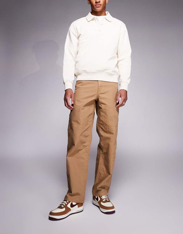 The North Face Cedar Canvas Work Pant in brown