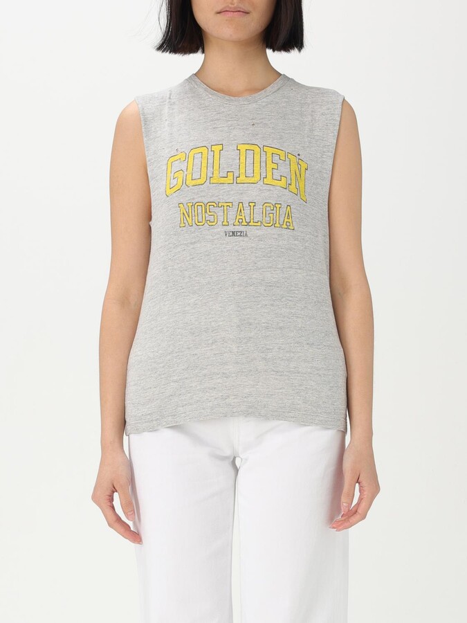 Golden Goose T-Shirt Woman color Grey
