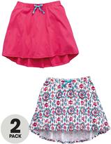 Thumbnail for your product : Free Spirit 19533 Freespirit Holiday Drop Hem Skirts (2 Pack)