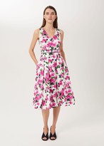 Thumbnail for your product : Hobbs London Olivia Cotton Blend Dress
