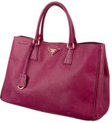 Thumbnail for your product : Prada Medium Saffiano Lux Tote