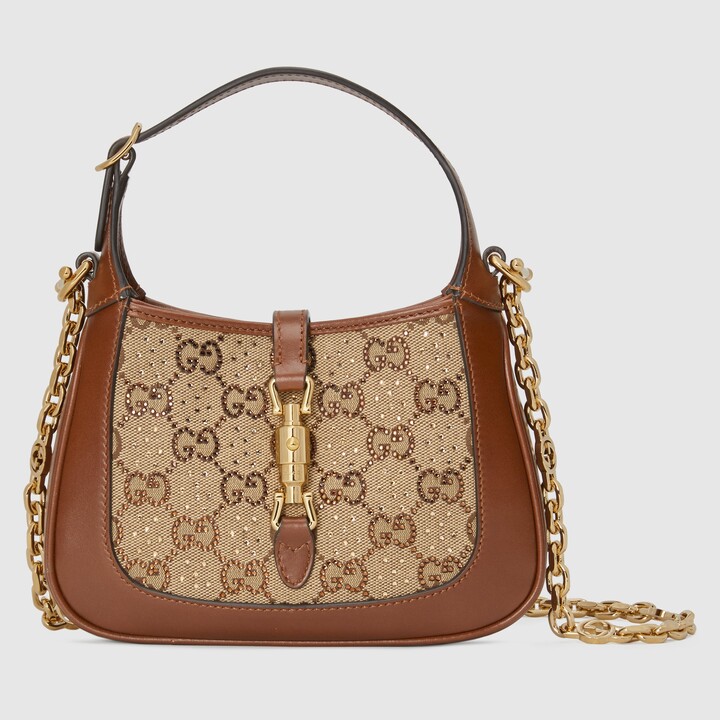 Gucci Jackie 1961 Small leather shoulder bag - ShopStyle
