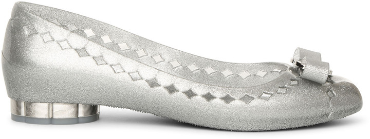 jelly ballet flats