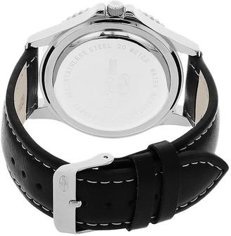 Seapro SP5311 Men's Tideway Black Leather Watch