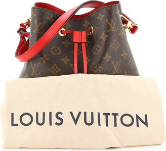 Louis Vuitton Braided Handle NeoNoe Handbag Monogram Canvas MM - ShopStyle  Shoulder Bags