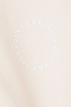 DKNY Sleepwear Appliquéd cotton-blend jersey pajama set