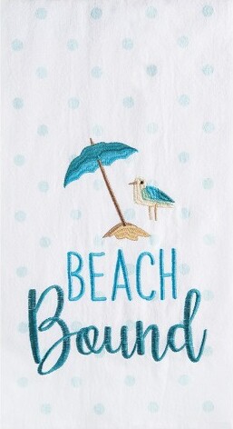 C&FHomeBeachBoundFlourSackKitchenTowel