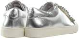 Thumbnail for your product : Tory Burch Tory Sport Ruffle-trim Laminated-leather Sneakers