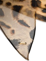 Thumbnail for your product : Saint Laurent Leopard-Print Silk-Chiffon Scarf