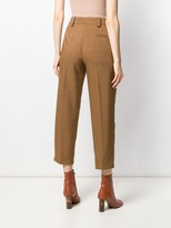 Thumbnail for your product : Erika Cavallini Cropped Tailored Trousers