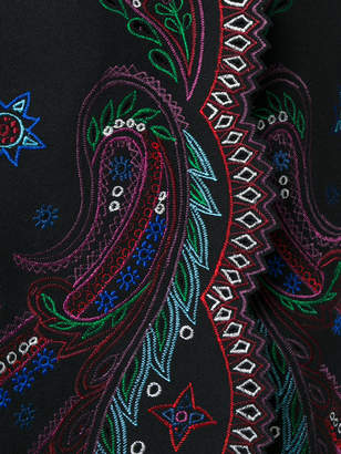 Roberto Cavalli embroidered coat
