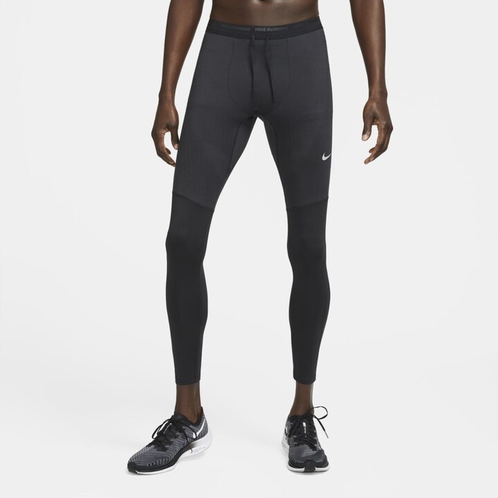 nike drawstring running tights