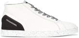 Hogan Rebel speckled sole lace-up sneakers