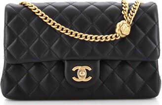 Chanel Small (Medium) Coco Handle Chevron So Black Caviar – Coco Approved  Studio