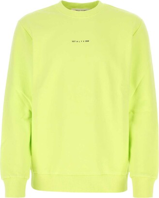 【ALYX】Yellow Treated Logo Hoodie 1017 ALYX 9SM: Yellow Treated Logo Hoodie | influenceu