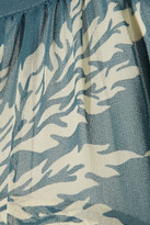 Thumbnail for your product : Sass & Bide The Power Hour printed georgette and jacquard maxi dress