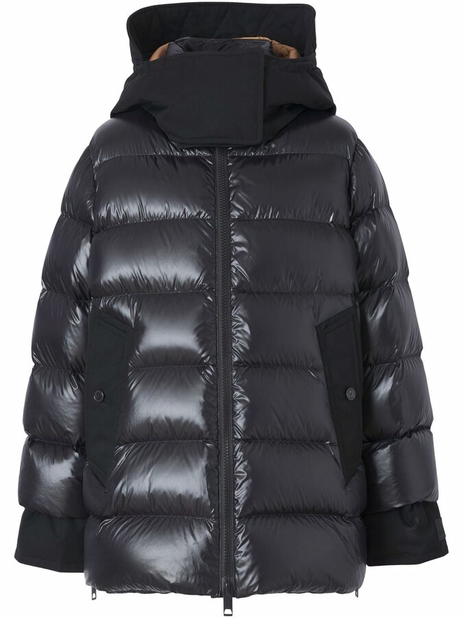 burberry padded coat