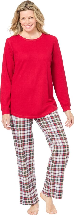 Only Neccessities Women's Only Necessities Thermal Pj Set
