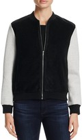Thumbnail for your product : Cupcakes And Cashmere Tompkins Color Block Knit Bomber Jacket