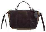 Thumbnail for your product : Reed Krakoff Leather & Felt Messenger Bag