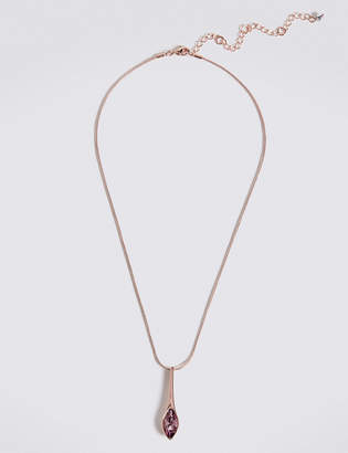 M&S Collection Pendant Necklace with Swarovski® Crystals