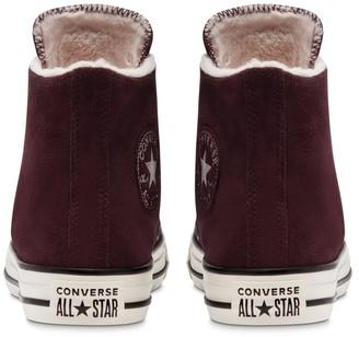 converse fur lined high tops